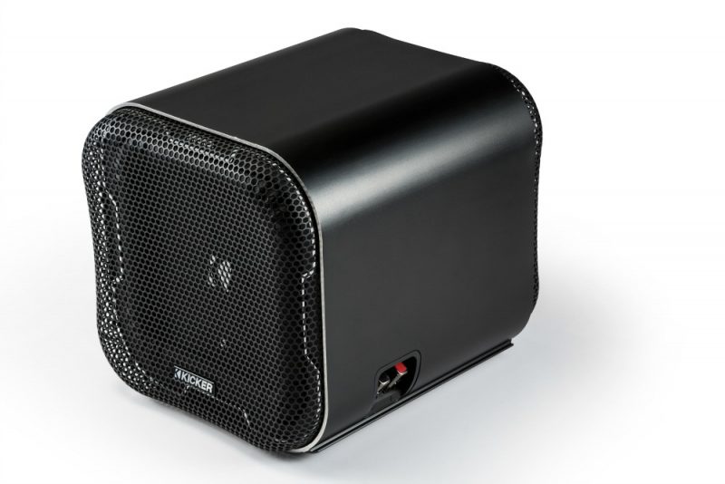 KICKER® L7QB8 Enclosed Subwoofer Utilizes Reflex Subwoofer for Deepest