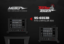 Metra Electronics® Ships New Dash Kits with 7-inch Touchscreen Designed to Fit 2015-up* Dodge Charger and Chrysler 300 Models