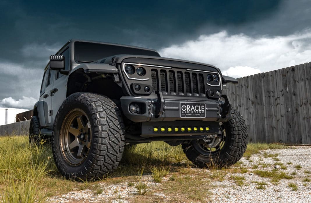 Oracle Lighting Launches Skid Plate with Integrated LED Emitters for Jeep Wrangler JL and Gladiator JT at 2021 SEMA Expo