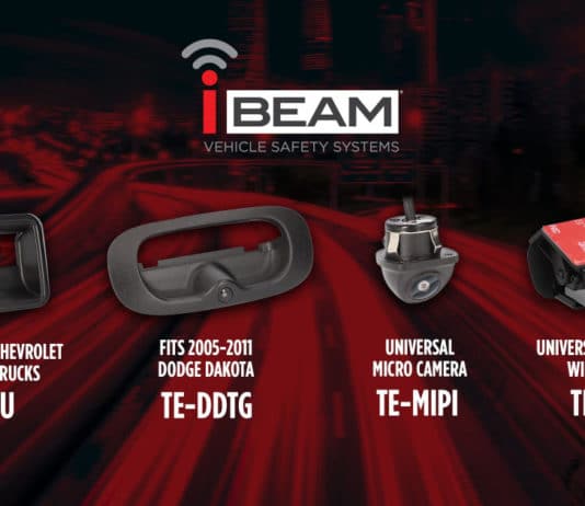 iBEAM® Ships New Tailgate Handle Cameras, Micro Camera, and Window Mount